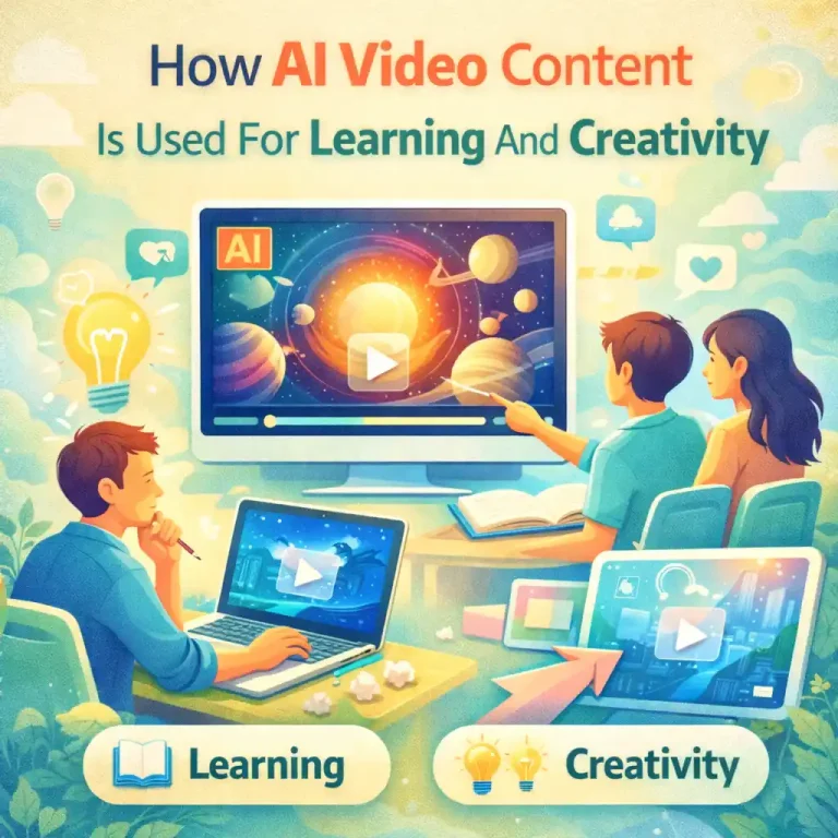 How AI Video Content Is Used For Learning And Creativity