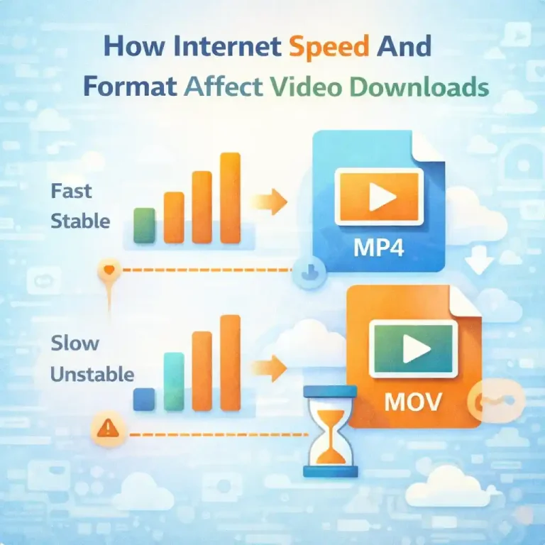 How Internet Speed And Format Affect Video Downloads