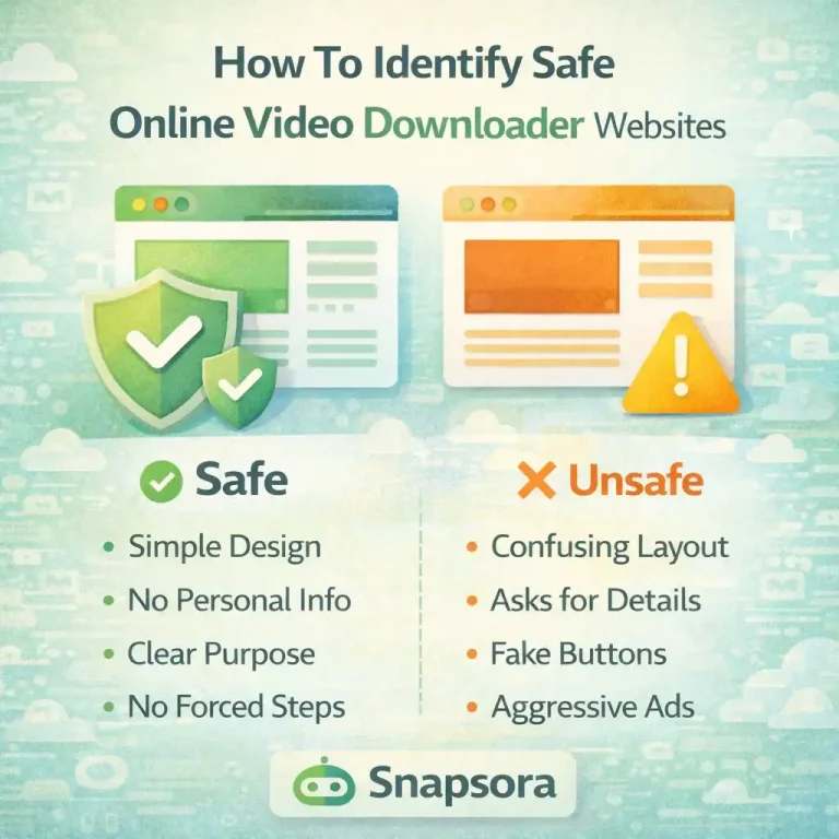 How To Identify Safe Online Video Downloader Websites