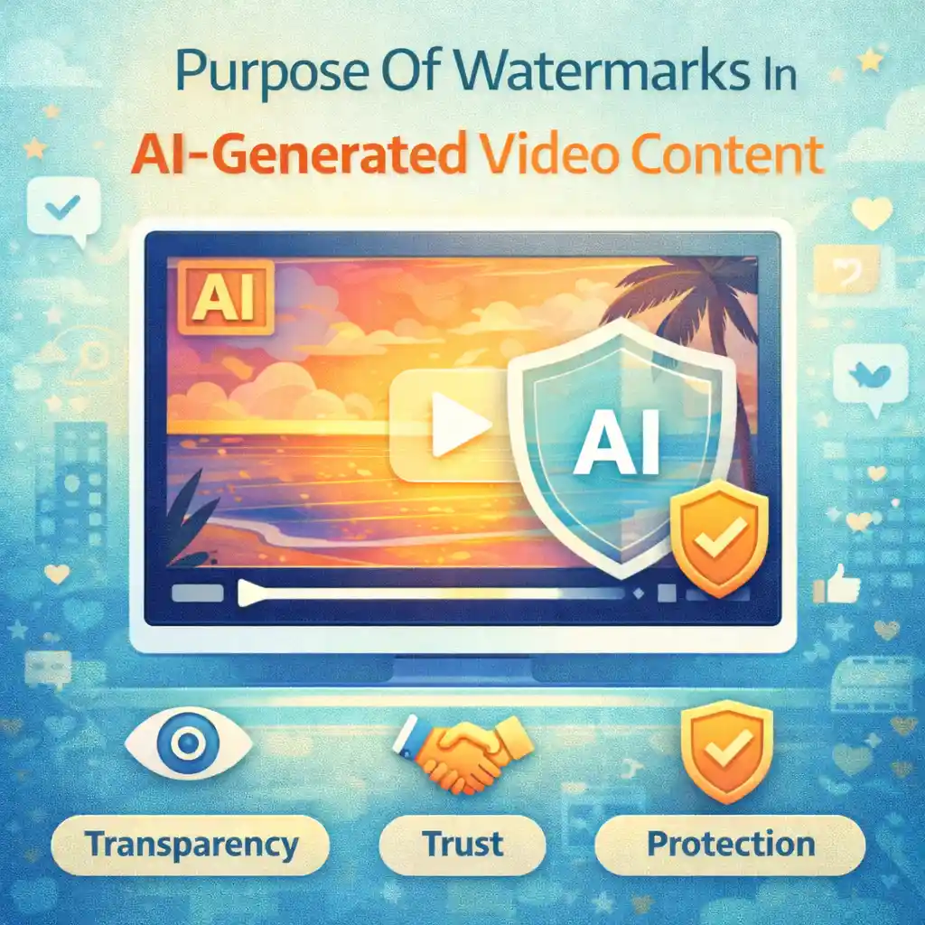 Purpose Of Watermarks In AI-Generated Video Content